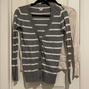 Two cardigans
